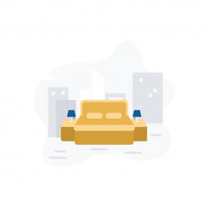 Studio King Suite with Roll In Shower - Mobility Accessible